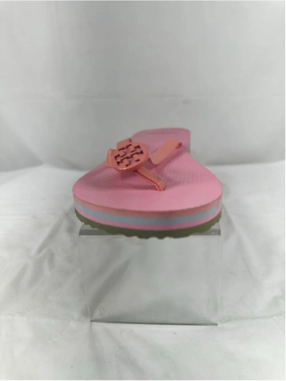 Tory Burch Mini Minnie Flip-Flop Beach Sandals pink Women’s Size 8 US new